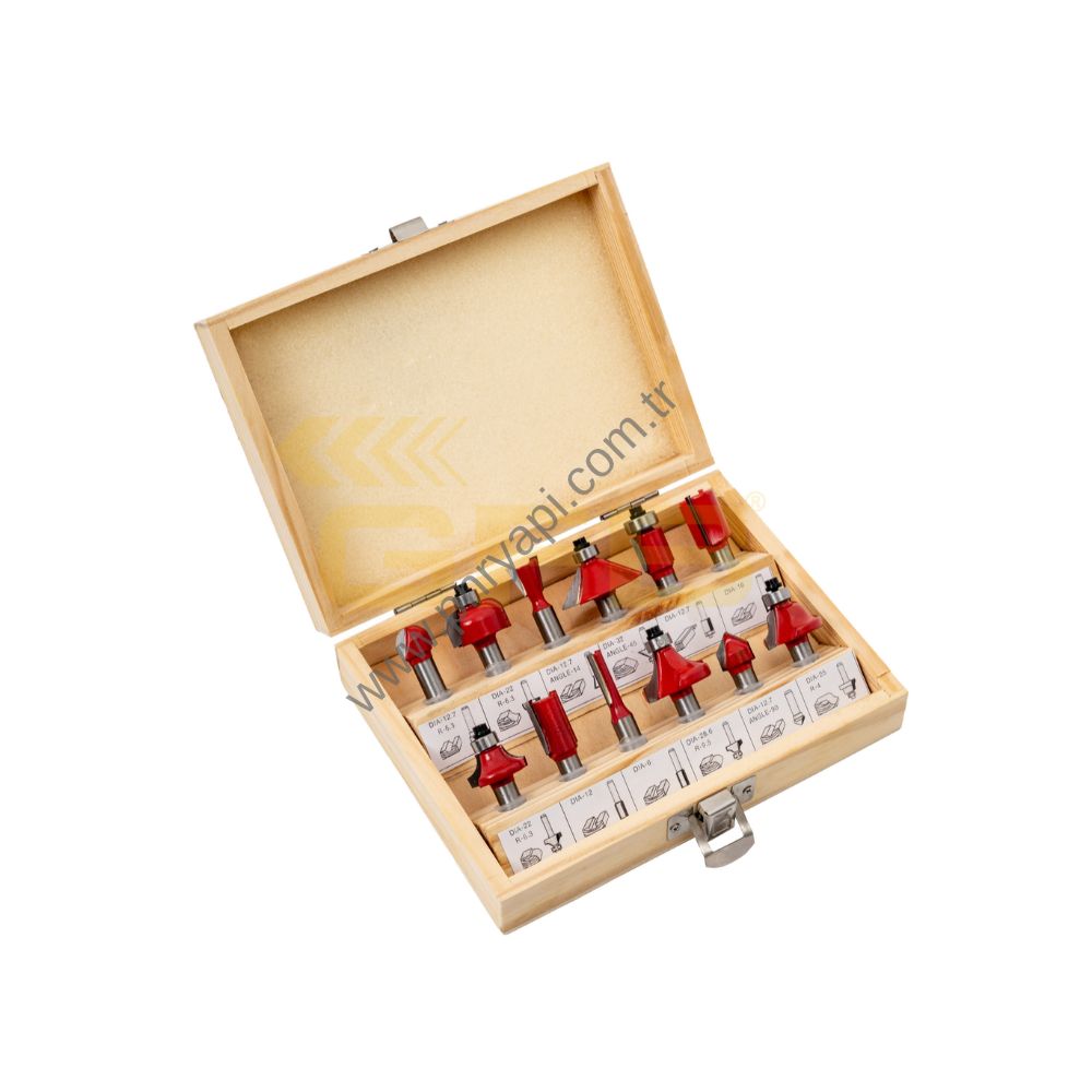 AH�AP FREZE U� SET� 6 MM 12 PAR�A