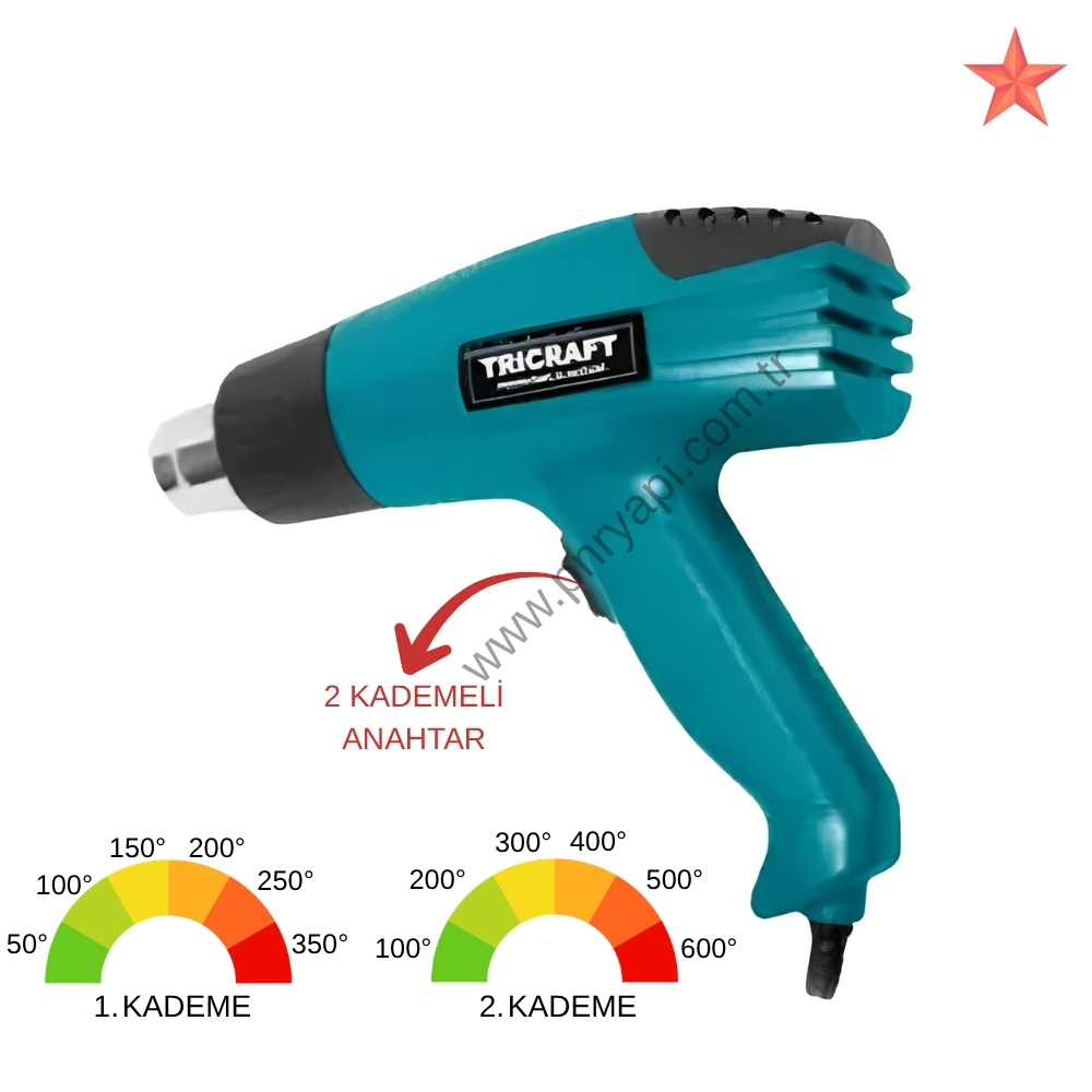 SICAK HAVA TABANCASI 2000W